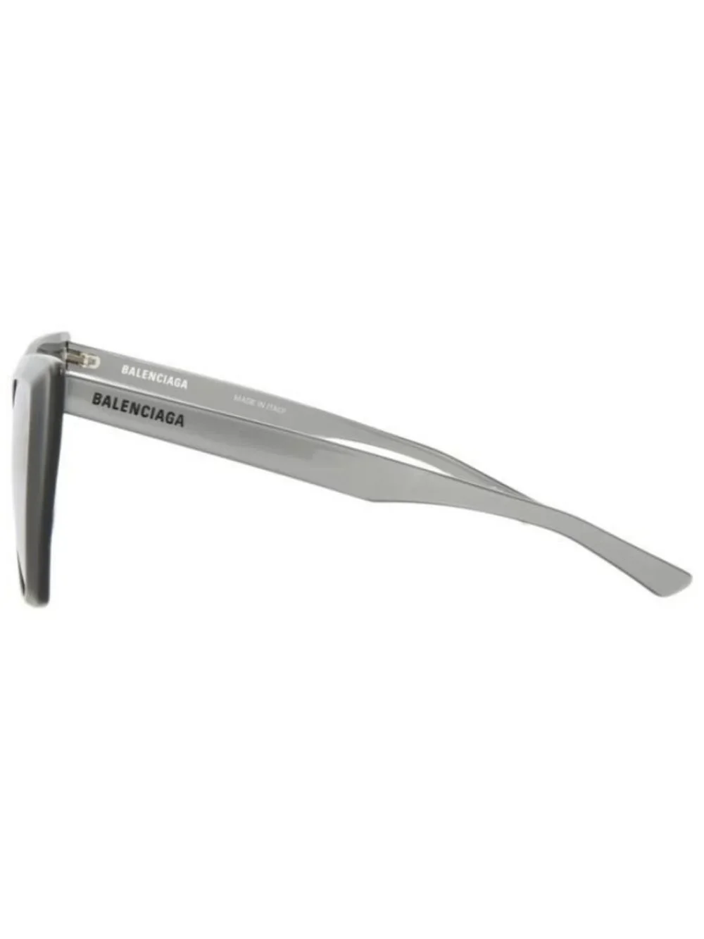New Balenciaga Womens Cat Eye Silver Silver Silver Fashion Designer Sunglasses